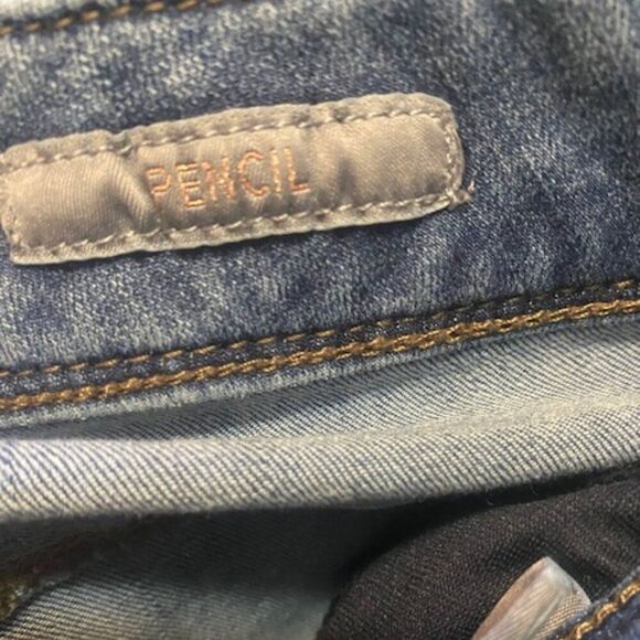 Melissa McCarthy Seven7 Pencil 4-way stretch jeans, size 18W - Picture 4 of 5